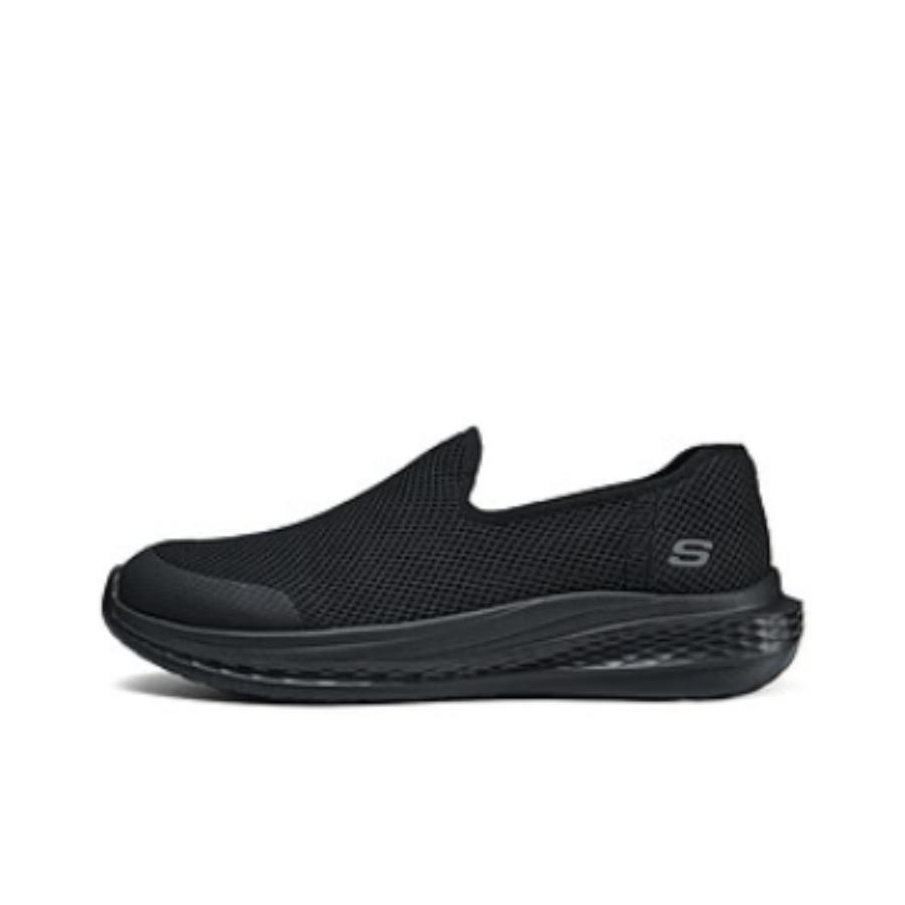 Men Shoes Black - Skechers SLADE Low top Casual Shoes