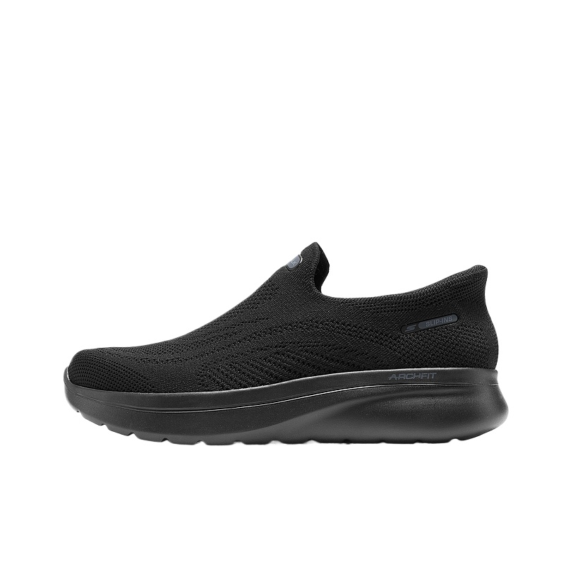 Men Shoes Black - Skechers MEN'S GO WALK Casual Shoes