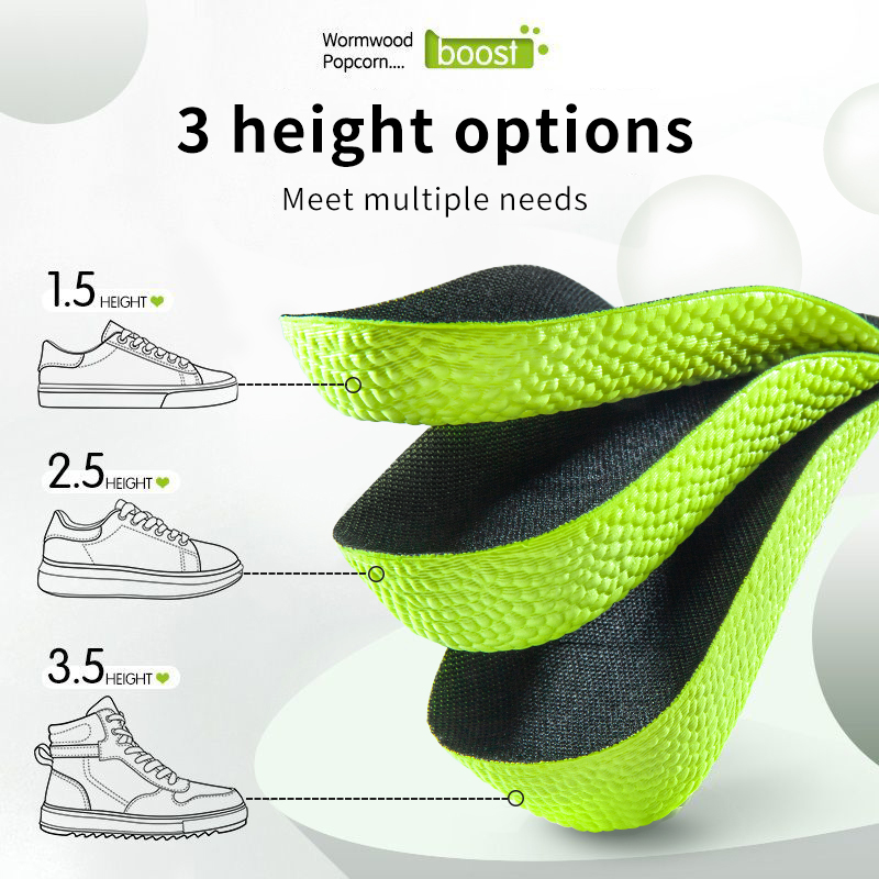 Men Shoes H&M - Memory Foam Height Increase Insoles for