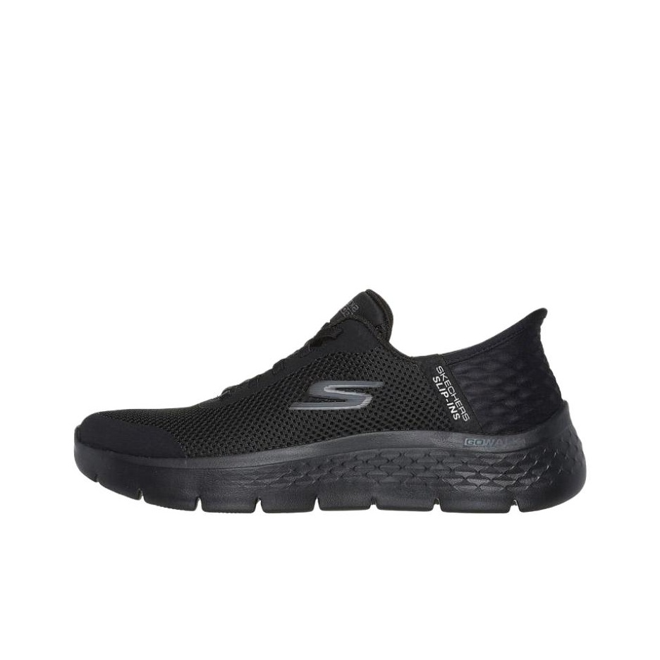 Men Shoes Black - Skechers Go Walk Fle Breathable Casual