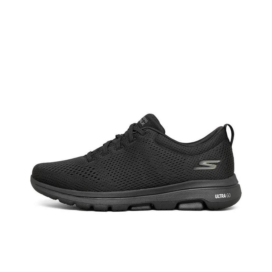 Skechers Go Walk 5 Cushioning  - Men Shoes Black review and price