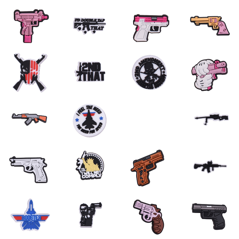 Gun Shoe Charms for Crocs Sand - Men Shoes Jeans review and price