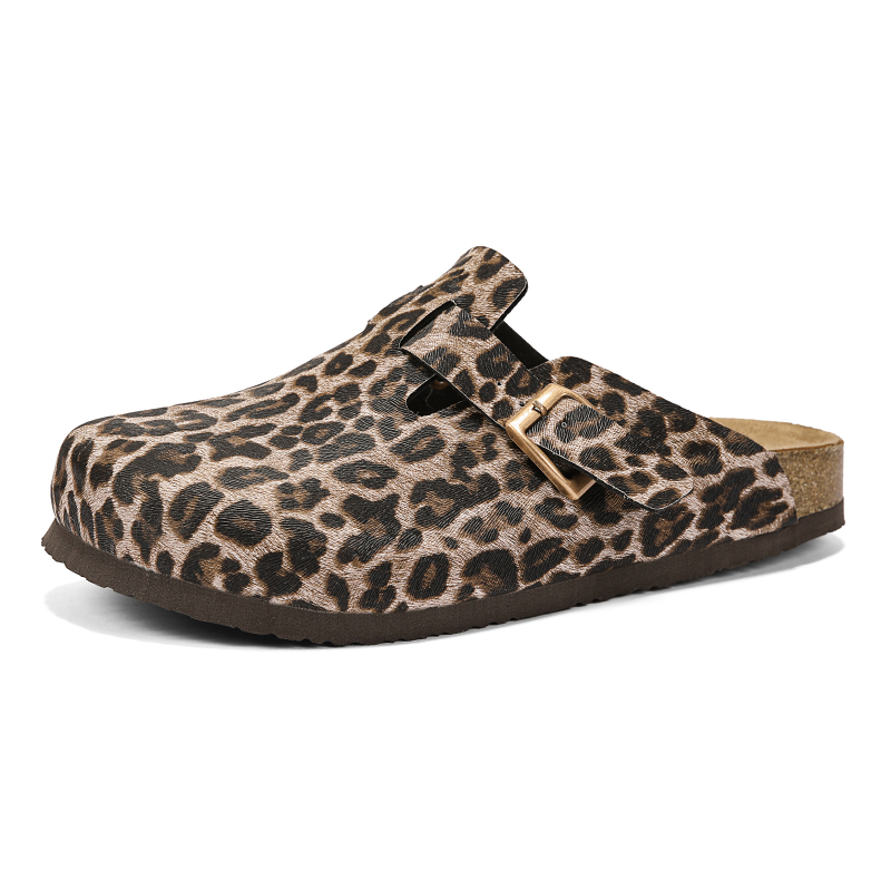 Leopard print Cork Slippers Ha - Men'S Shoes Birkenstock review and price