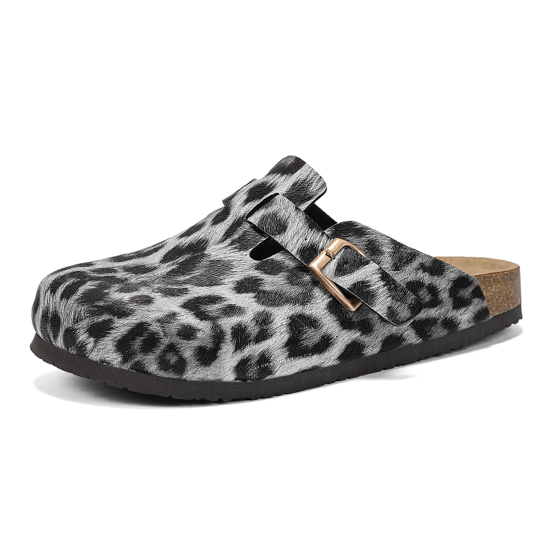 Leopard print Cork Slippers Ha - Men'S Shoes Birkenstock review and price