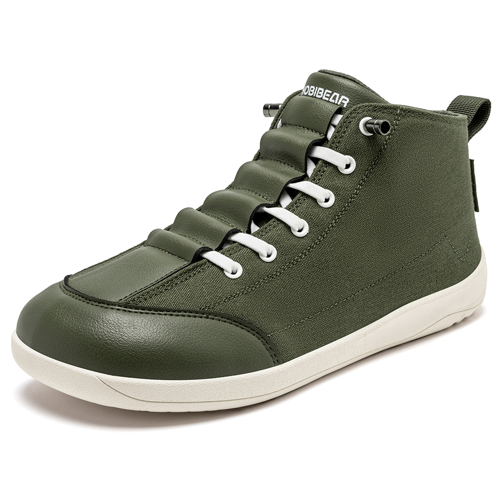 HOBIBEAR Mid-Top Canvas Boots  - Minimalist Barefoot Shoe review and price