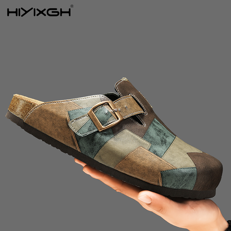 Comfort Cork Leather Slippers  - Men'S Shoes Birkenstock review and price