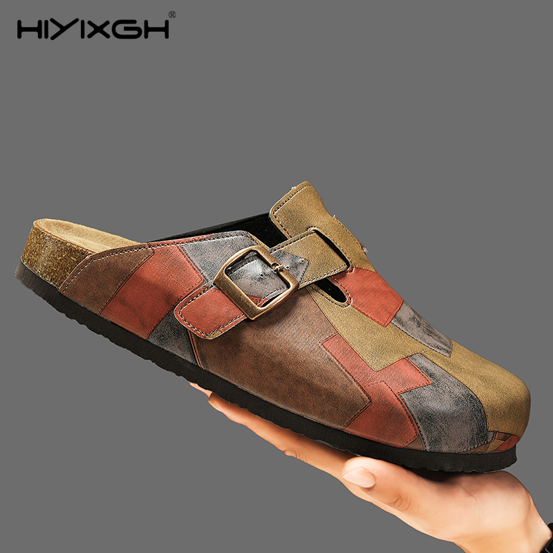Comfort Cork Leather Slippers  - Men'S Shoes Birkenstock review and price