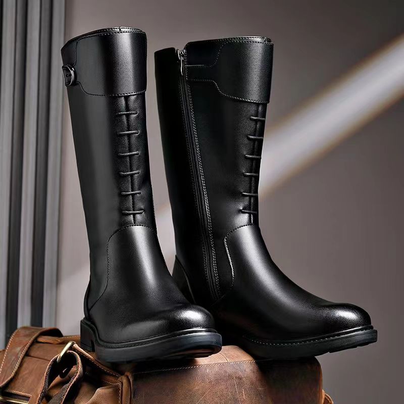 men luxury fashion high motorc - Men Shoes Black review and price