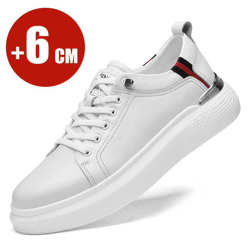 Cow Men Sneakers Elevator Shoe - Men Shoes H&M review and price
