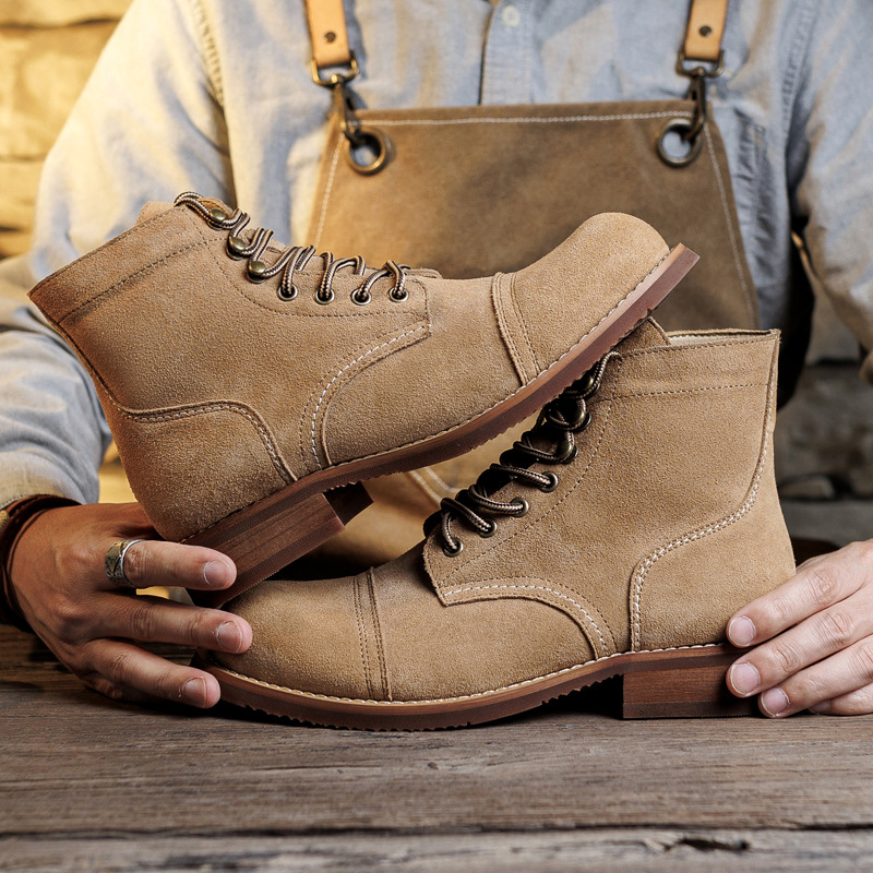 Suede Boot Goodyear-Welted Mot - Men'S Shoes Timberland review and price