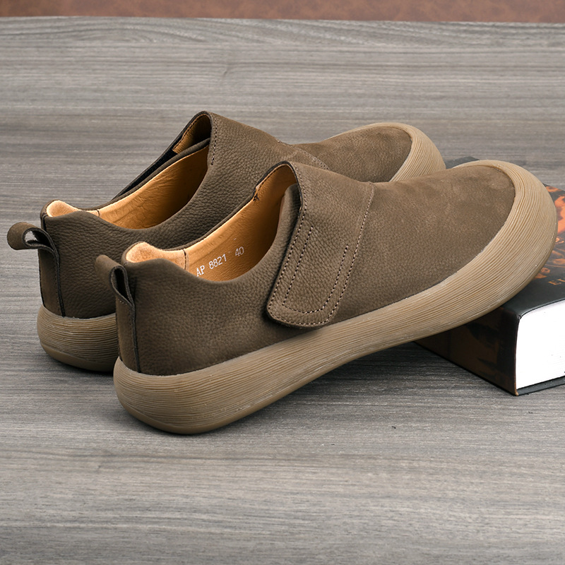 Men's 2026 New Casual Loafers  - Men Shoes Velcro review and price