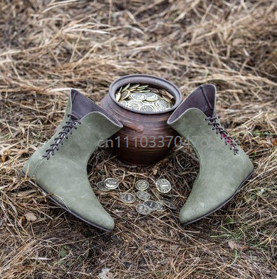 Men Retro Medieval PU Leather  - Men'S Shoes Louis Vuitton review and price